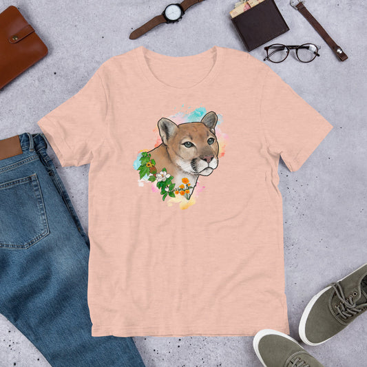 Mountain Lion Unisex t-shirt