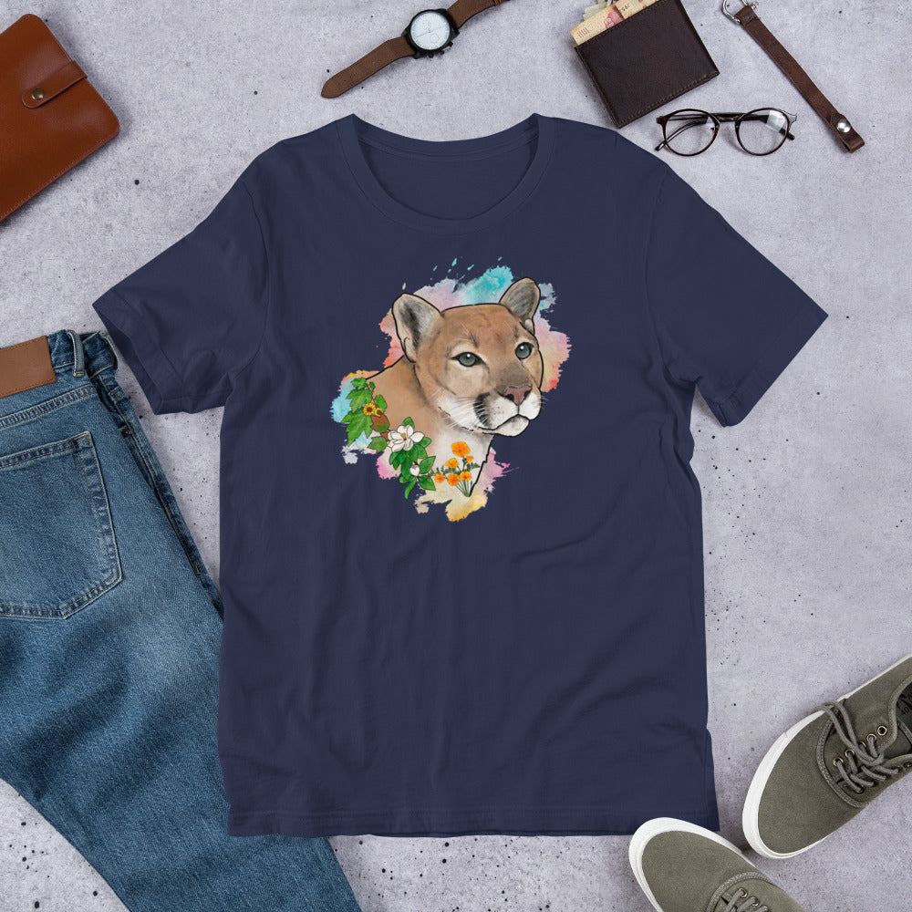 Mountain Lion Unisex t-shirt