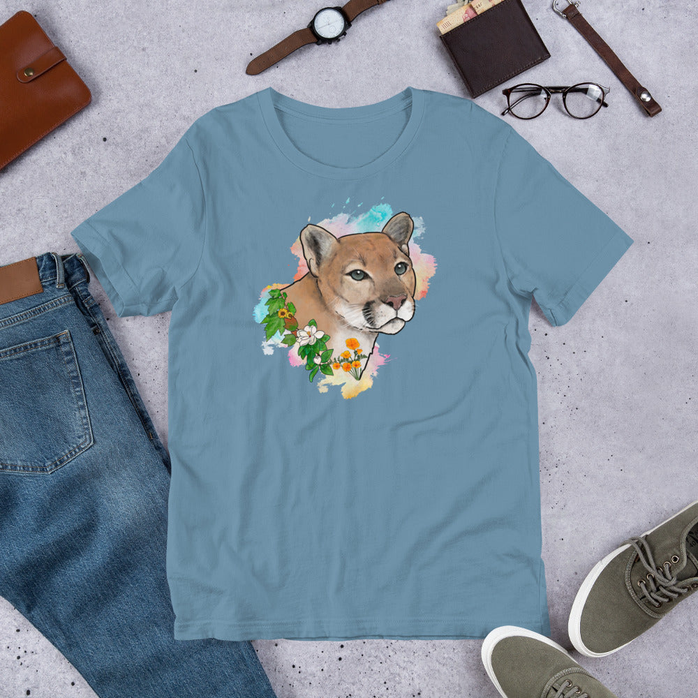 Mountain Lion Unisex t-shirt