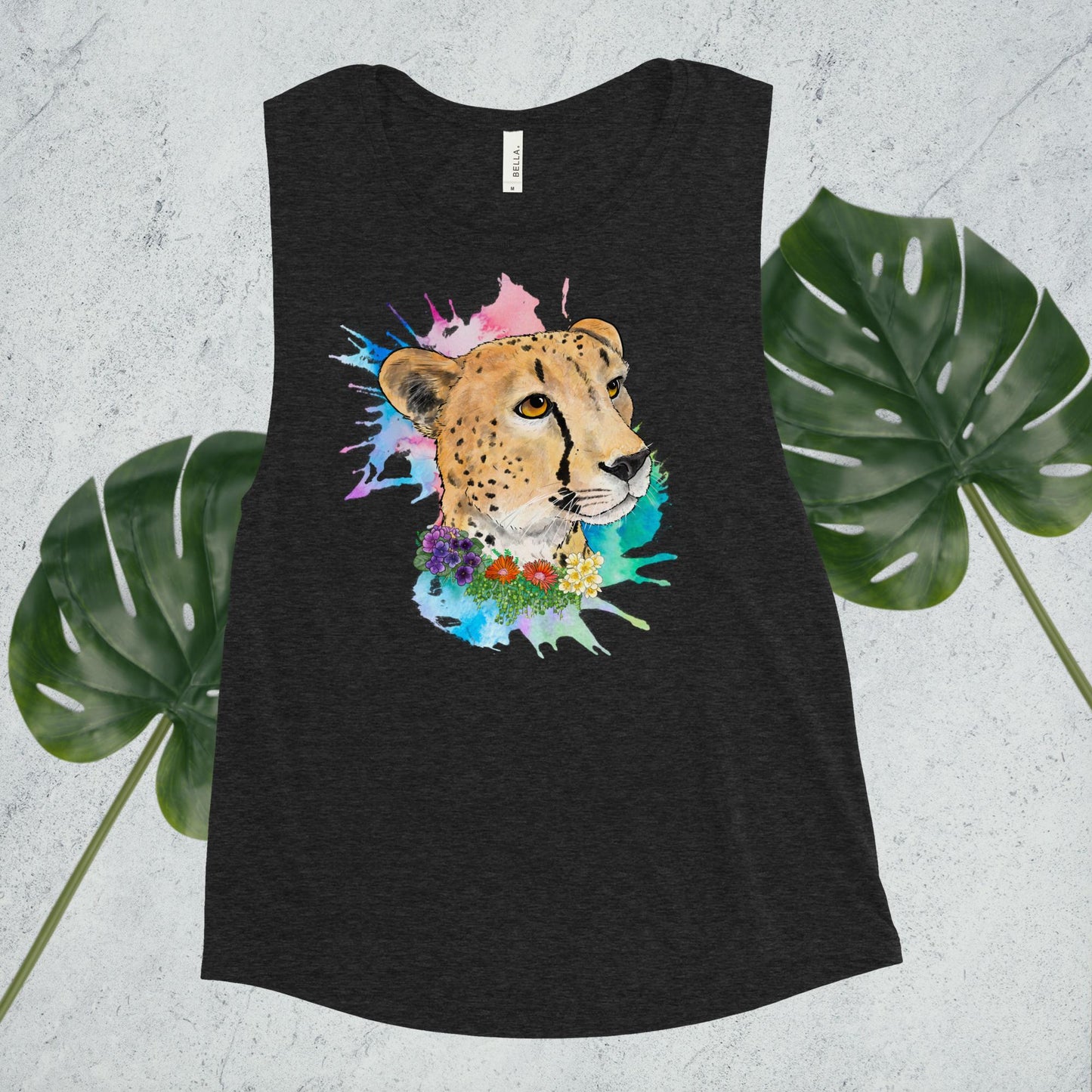 Cheetah Ladies’ Muscle Tank