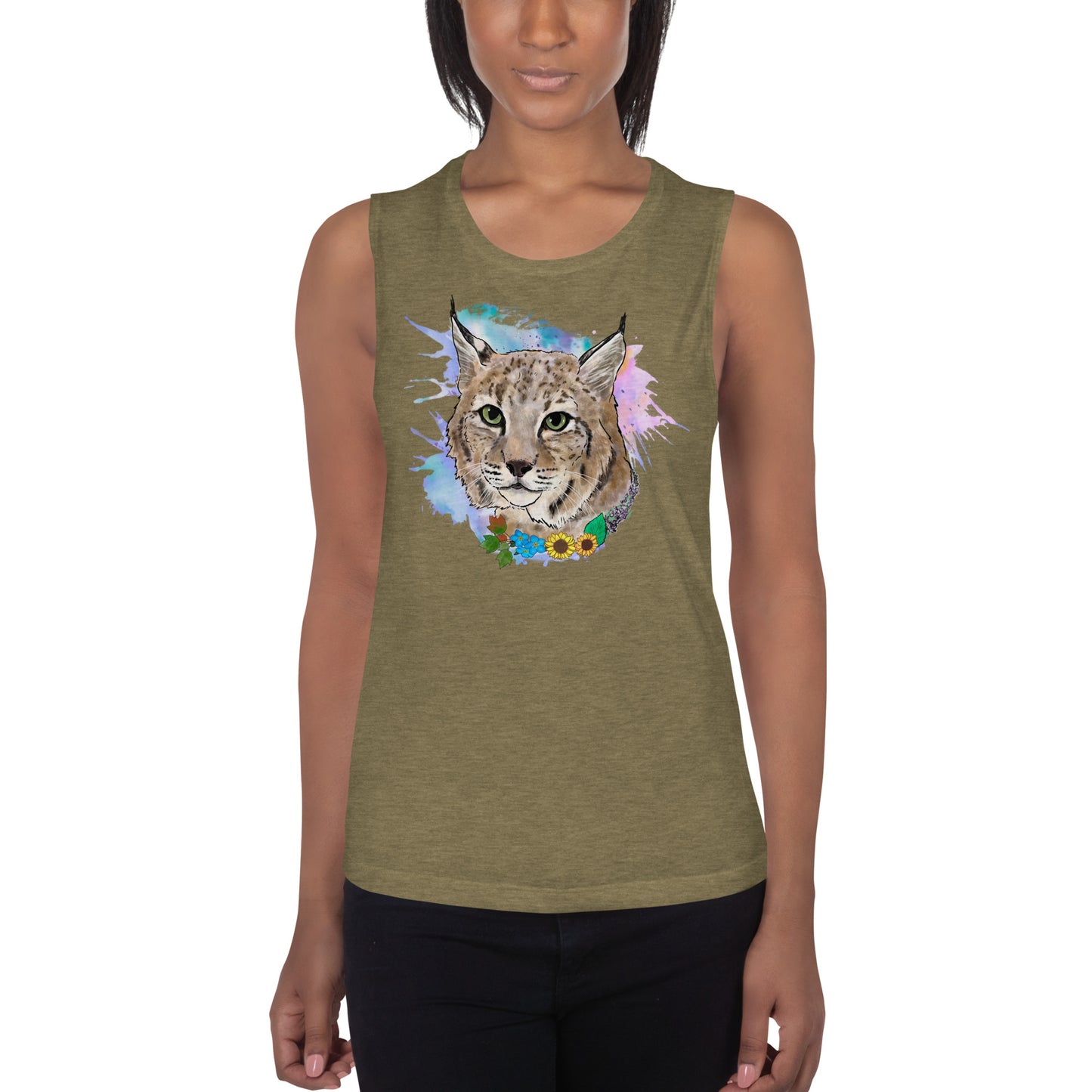 Bobcat Ladies’ Muscle Tank