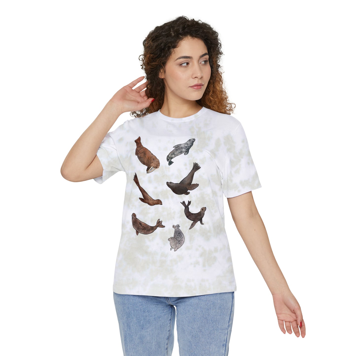 Pinniped Tie-Dyed T-Shirt