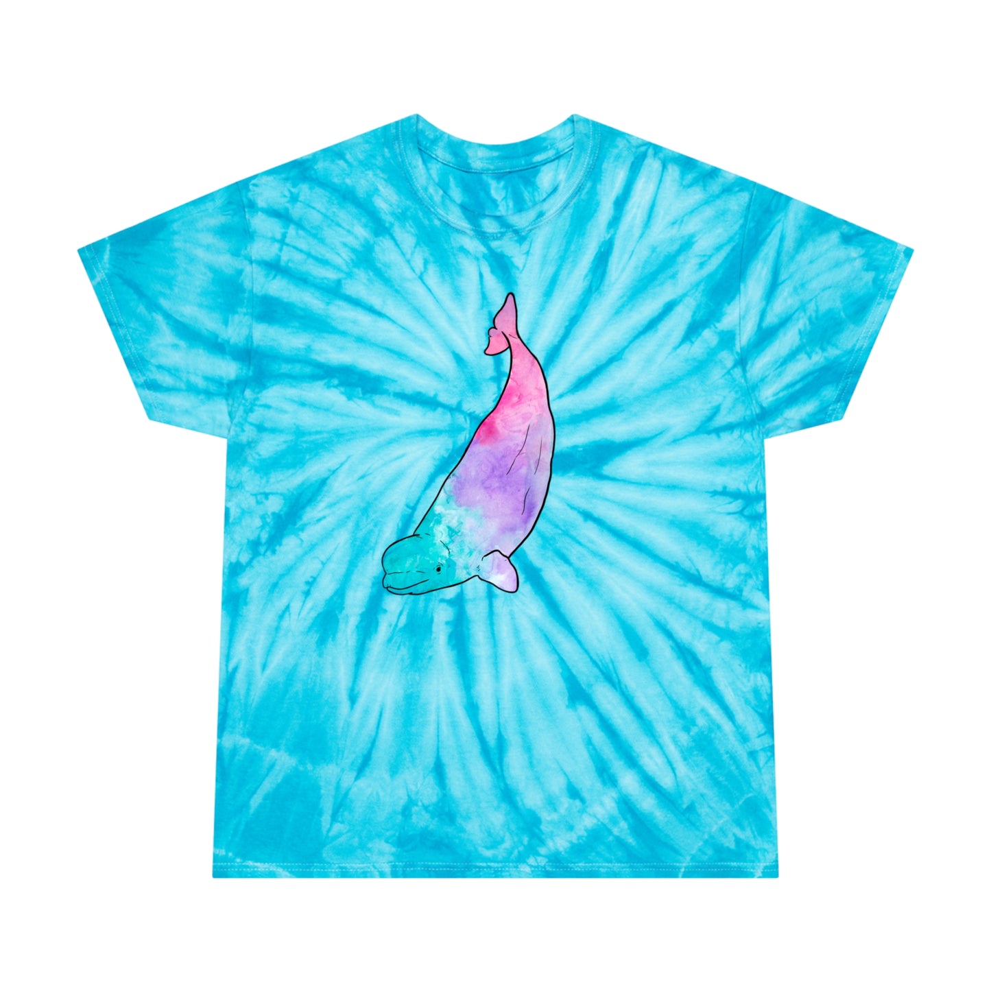 Beluga Cool Tones Tie-Dye Tee, Cyclone