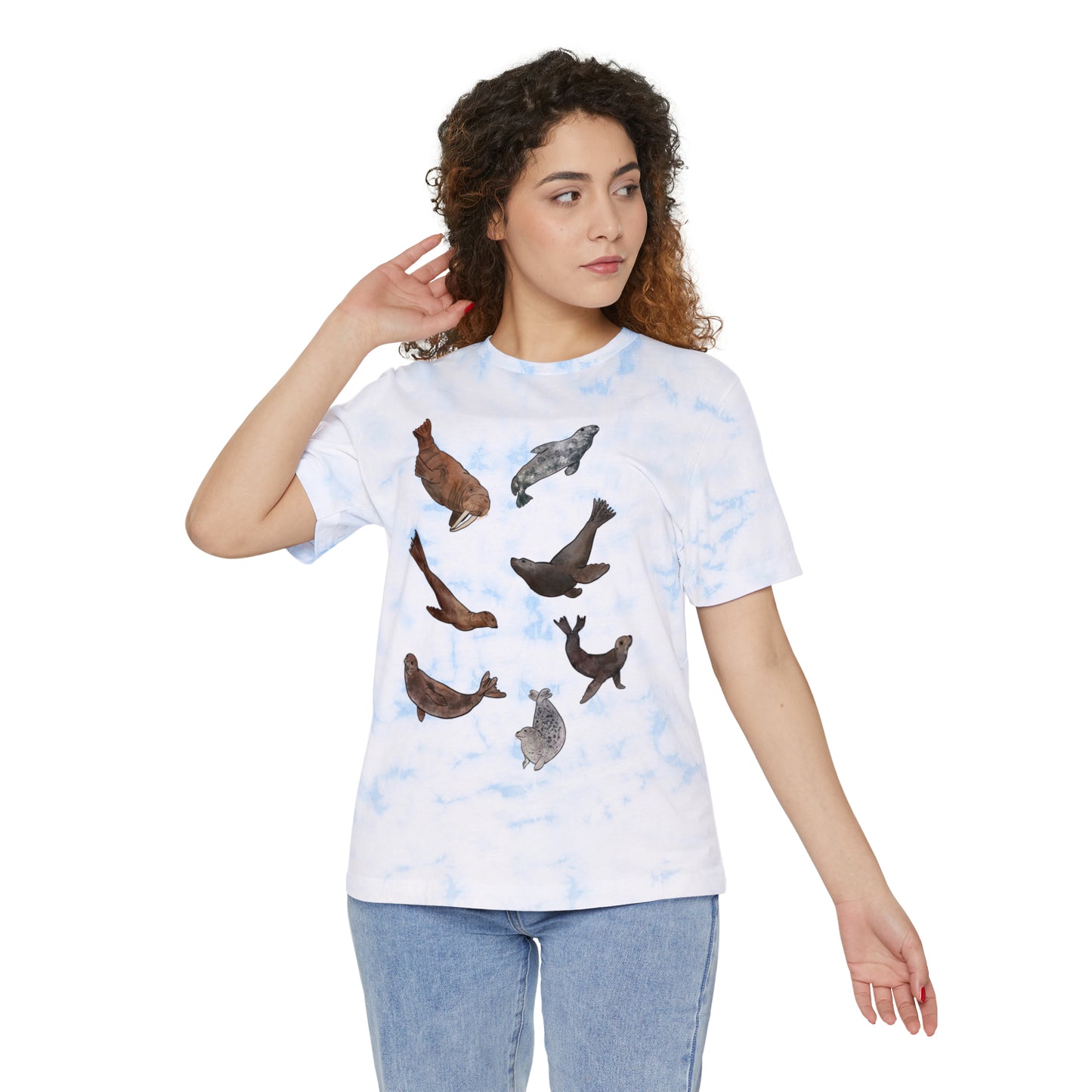 Pinniped Tie-Dyed T-Shirt