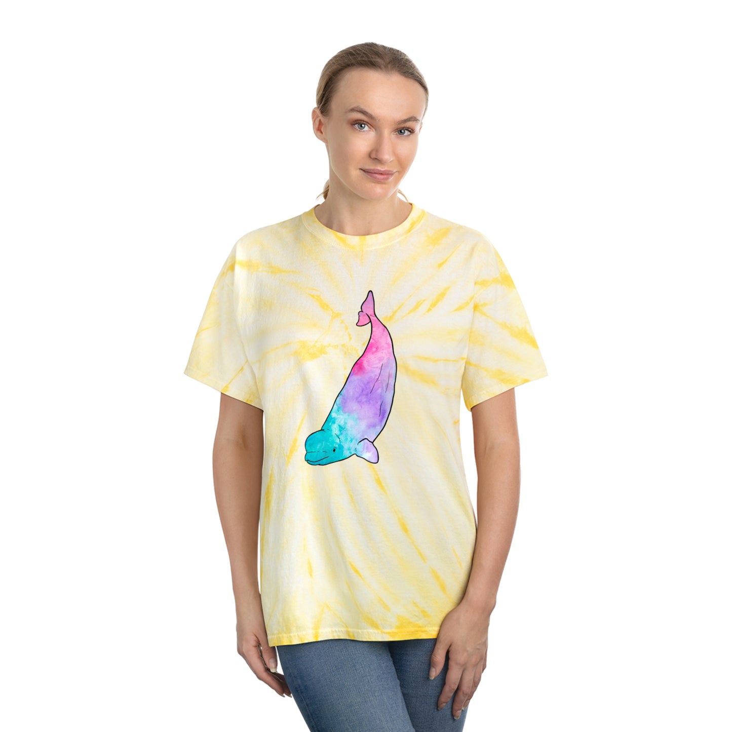 Beluga Cool Tones Tie-Dye Tee, Cyclone